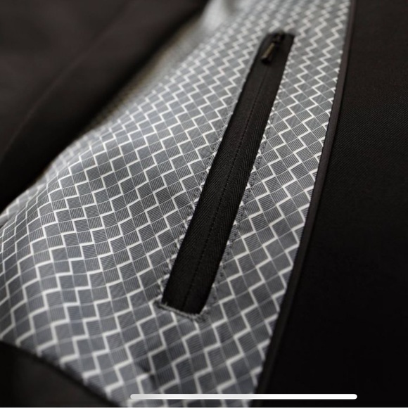 New! Haggar mens midnight blue ultra slim suit coat - Picture 5 of 5